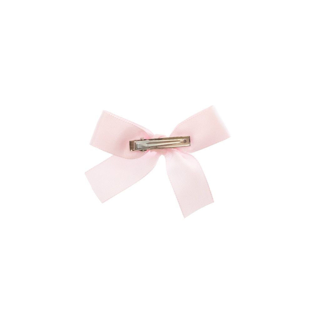 Clip de pelo bebé con lazo - pink bow