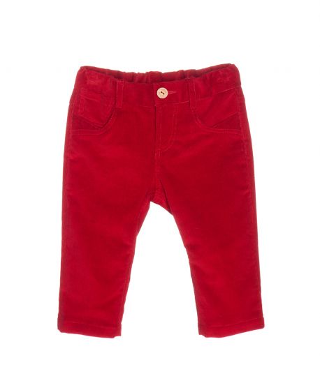 Pantalon Micropana Rojo Nanos Bebe Nino Ro Infantil