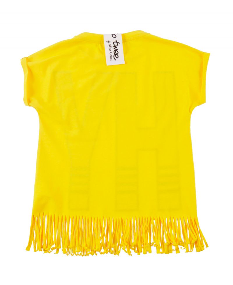 Camiseta Niña SO TWEE Amarillo HY Strass - Ro Infantil