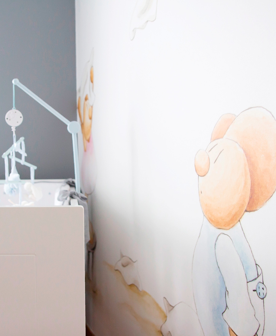 Papel pintado infantil Pilar Burguet Coordonne kids para niños diseño barato  en valencia on line españa