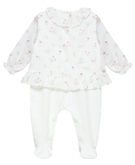 Rene Rofe Conjunto de pijama para bebé niña – 2 piezas de manga larga  camisa, ropa de dormir Joggers, calcetines (niños pequeños)