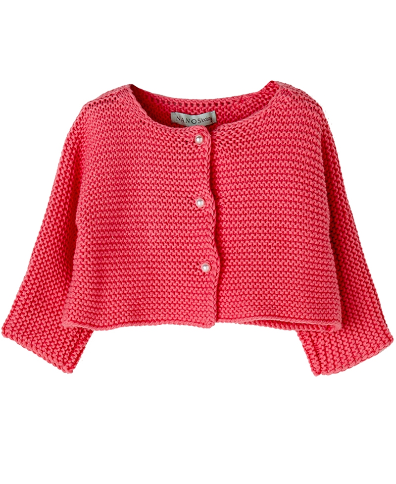 Chaqueta Punto Fucsia Nanos Bebe Nina Ro Infantil