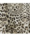 Vestido Roberto Cavalli Algodón Estampado Leopardo