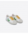 Zapatilla VEJA Esplar Laces Chromefree Leather White Leaf Pekin