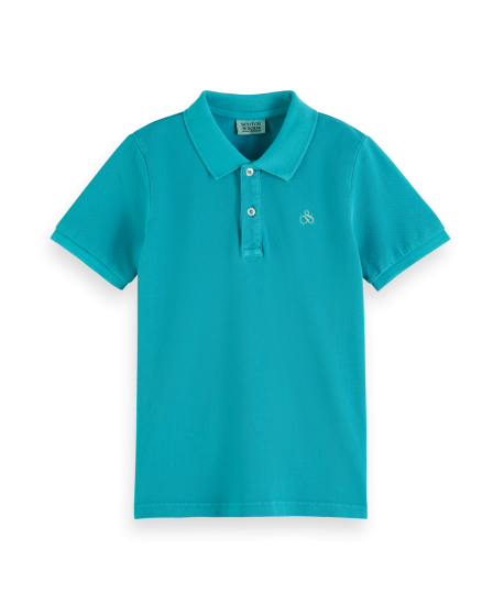 Polo Pique Niño SCOTH AND SODA Surf Blue