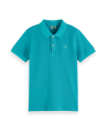 Polo Pique Niño SCOTH AND SODA Surf Blue