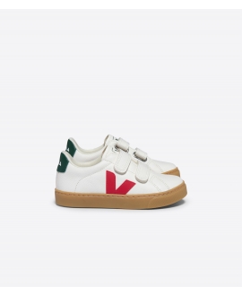 Zapatilla Niños VEJA Esplar Leather White Pekín Poker